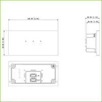 Estación Exterior Modular para Videoportero IP con Indicador para Series VTO4202F-X