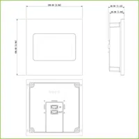 Estación Exterior Modular para Videoportero IP con Pantalla 3" para Series VTO4202F-X