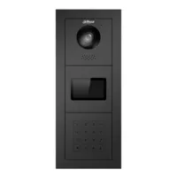 Estación Exterior Modular para Videoportero IP con Módulo vacío para Series VTO4202FB-X. Color Negro