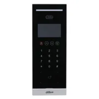 Estación Exterior de Videoportero IP con Cámara 2MP Reconocimiento Facial Mifare pantalla 4.3" IP65 QR