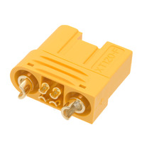 Conector XT120 de 2+4 pines hembra [60A], pines extra para señal
