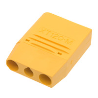 Conector XT120 de 2+4 pines macho [60A], pines extra para señal