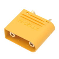 Conector XT120 de 2+4 pines macho [60A], pines extra para señal