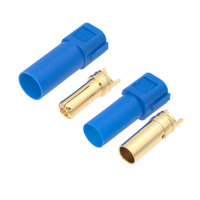 Pack de conectores XT150 macho [60A/130A], color azul, alta corriente