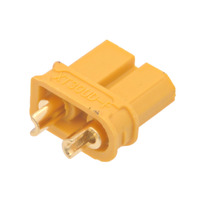 Conector XT30UD hembra con pestaña [20A]