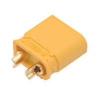 Conector XT30UD macho con pestaña [20A]