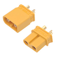 Pack de conectores XT30UD macho y hembra con pestaña [20A]