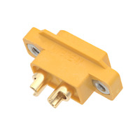 Conector XT60E-M macho para montaje en panel [30A/60A]