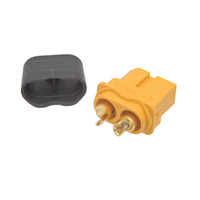 Conector XT60L hembra [40A/60A] con mecanismo de bloqueo