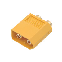 Conector XT60PB macho para PCB [30A/60A], montaje recto