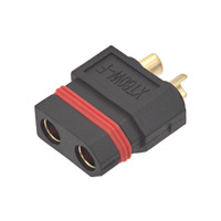Conector XT60W hembra [30A/60A], IP65, conector aéreo para soldar cables
