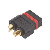 Conector XT60W hembra [30A/60A], IP65, conector aéreo para soldar cables