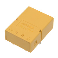 Conector XT90 de 2+2 pines macho para panel con pines de 3.0 mm [45A/90A], pines extra para datos