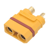 Conector XT90HW hembra IP67 resistente al agua [45A/90A]