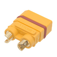 Conector XT90HW hembra IP67 resistente al agua [45A/90A]