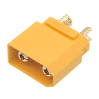 Conector XT90HW macho IP67 resistente al agua [45A/90A]