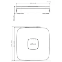 DVR 5EN1 H265 4ch 1080N/720P@25ips +1IP 2MP 1HDMI 1HDD AI