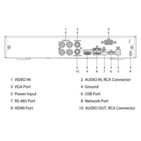 DVR 5EN1 H265 4ch 4K@6ips +4IP 8MP 1HDMI 1HDD AI